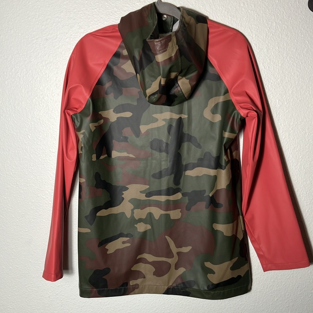 Herschel women's camp rain jacket rainwear Jacket coral size small‎ fall outdoor - Picture 3 of 4